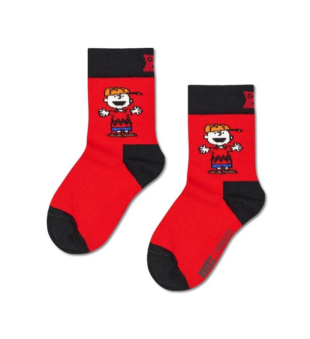 「【キッズ】クルー丈 ソックス(チャーリー・ブラウン)」(1540円)