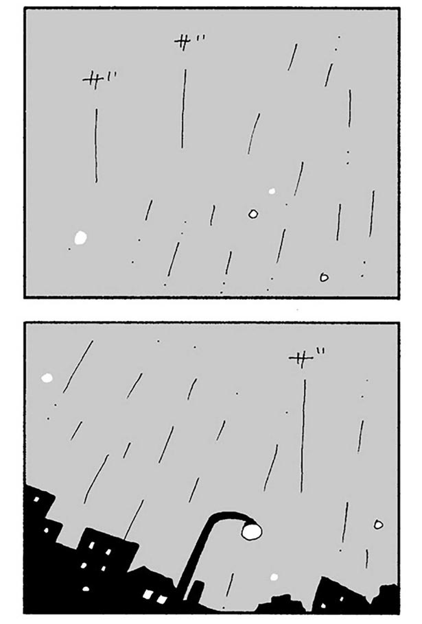 雨 （C）野原広子／KADOKAWA