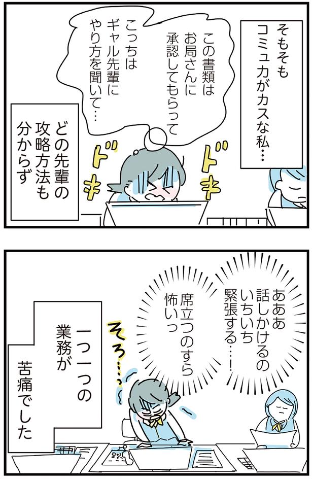 一つ一つの業務が苦痛でした （C）かどなしまる／KADOKAWA