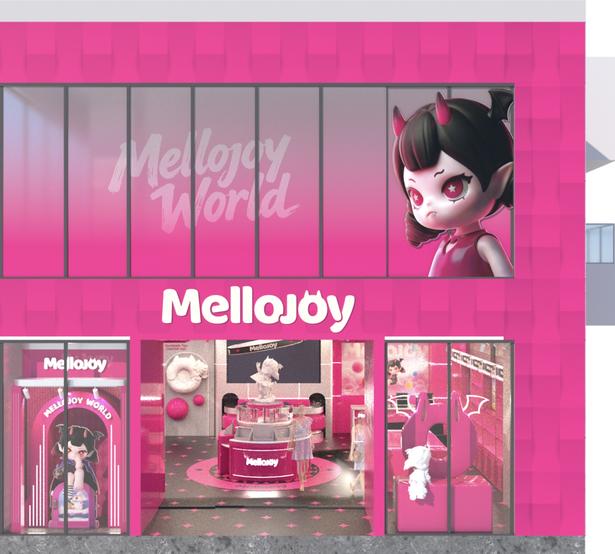 【画像】「Mellojoy Pop-Up Shop」の外観のイメージ