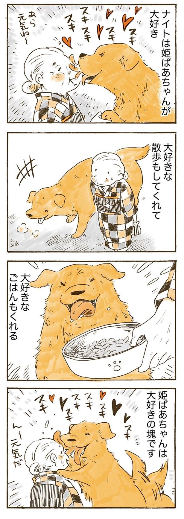 ナイトは姫ばあちゃんが大好き （C）佐倉イサミ／KADOKAWA