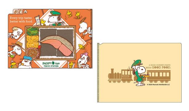 「クリアファイルA5仕切り」(385円)