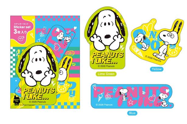 「ステッカー3枚セット」(605円)