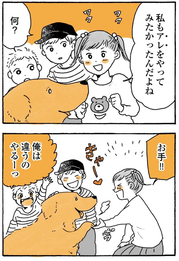 お手！！ （C）佐倉イサミ／KADOKAWA