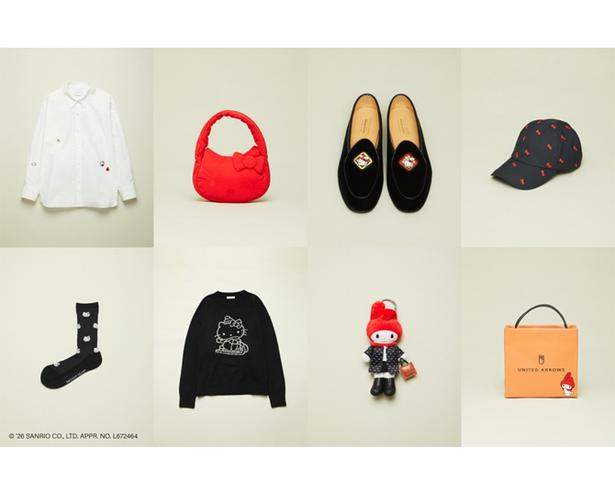 シャツにバッグ、シューズ、キャップなど、どのアイテムもかわい過ぎて、すべて欲しくなる！