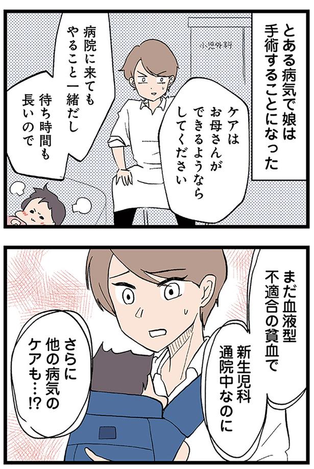 とある病気で娘は手術することになった （C）ネコ山／KADOKAWA
