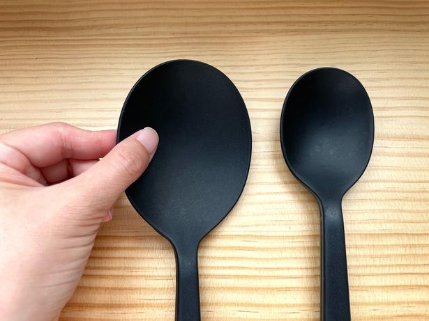 シリコンスプーンのベタつきを落としたい（▶準備するものは？） 撮影／あんこ