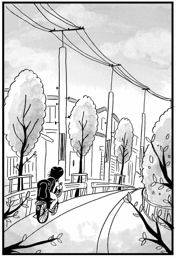 自転車に乗って （C）グラハム子／KADOKAWA