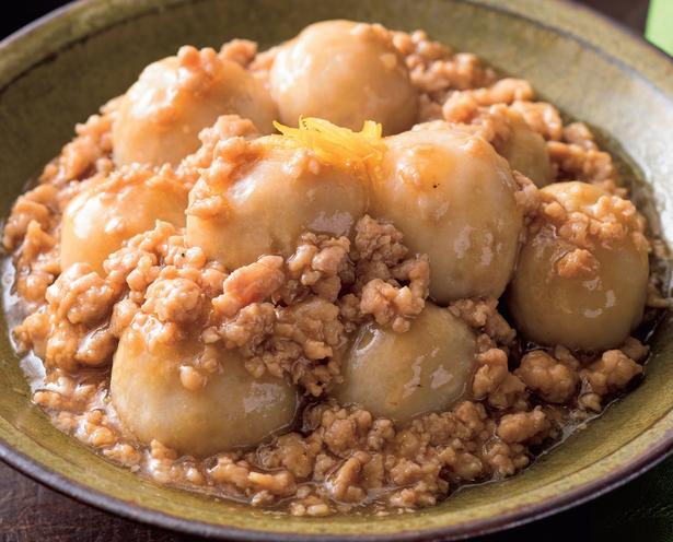 里いものそぼろ煮 レシピ考案／笠原将弘　撮影／広瀬貴子　