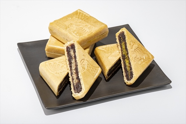 アーモンドバター最中＋ピスタチオバター最中／KIJITORA