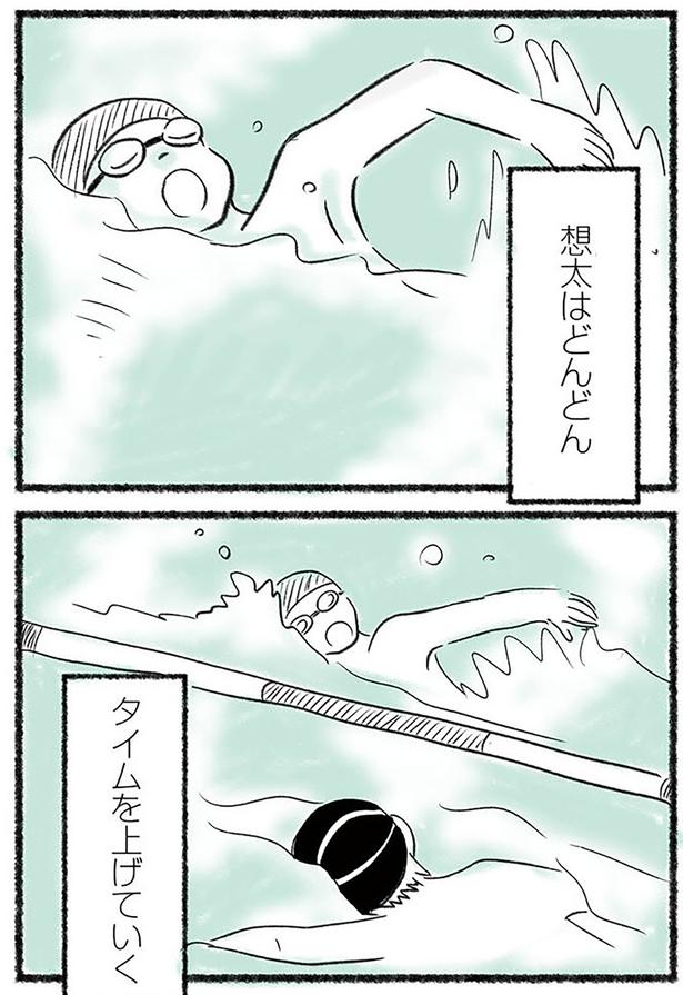 タイムを上げていく (C)みほはは／KADOKAWA