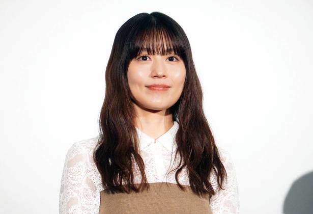 舞台あいさつに登場した有村架純