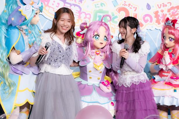 「映画名探偵プリキュア！不思議な庭と2人の秘密」公開記念舞台挨拶