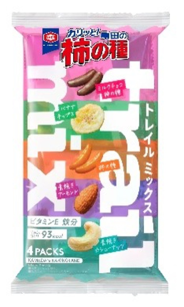 亀田の柿の種トレイルミックス 75グラム