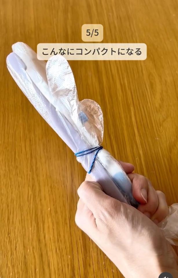 コンパクトに収納可能▶洗濯物の裏技も(⇒次へ) midmama_kurashiさんのInstagramより