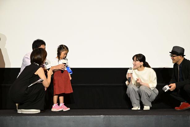 映画「ファーストボイス」公開直前舞台あいさつより