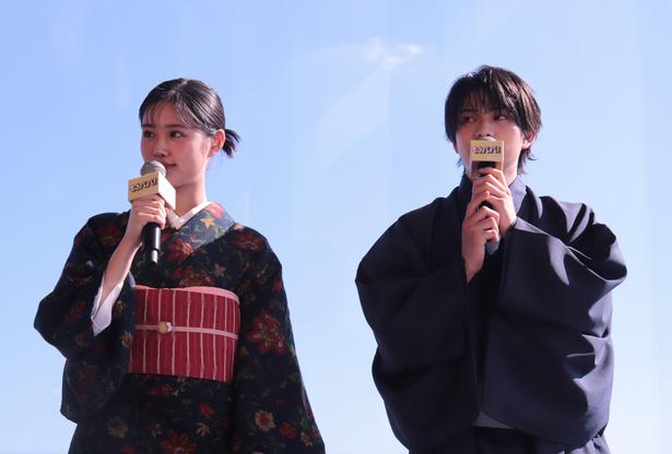 作品を通して抱いた思いを明かした原菜乃華、岩瀬洋志