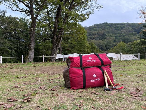 必要な道具をまとめてレンタルできる「手ぶらCAMP」