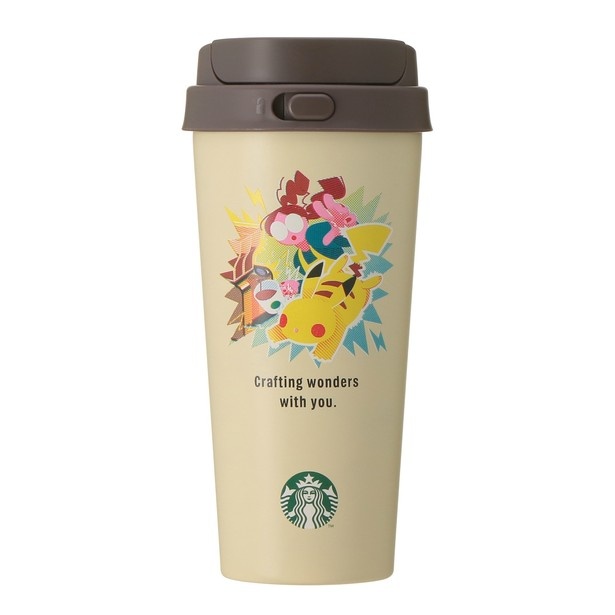 「Pokemon + STARBUCKS ステンレス TOGO ボトル 473ミリリットル ピカチュウ」(6600円)