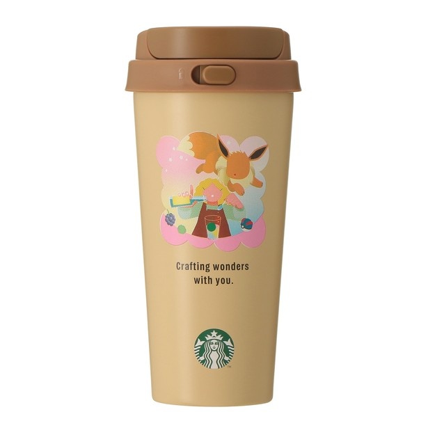 「Pokemon + STARBUCKS ステンレス TOGO ボトル 473ミリリットル イーブイ」(6600円)