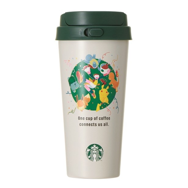 「Pokemon + STARBUCKS ステンレス TOGO ボトル 473ミリリットル コーヒーコネクション」(6600円)