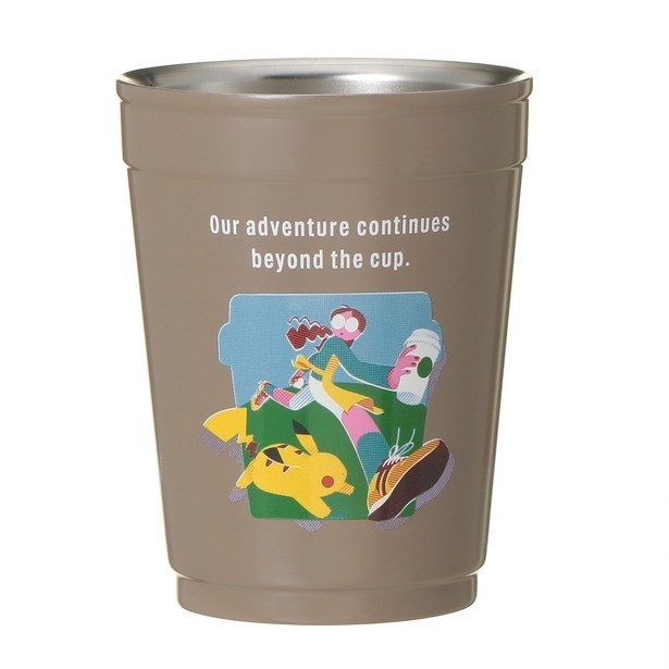 「Pokemon + STARBUCKS 2WAY SSカップ／ホルダー 355ミリリットル コーヒーアドベンチャー」(4000円)