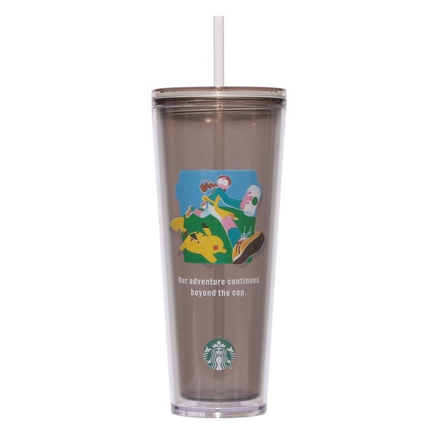 「Pokemon + STARBUCKS コールドカップタンブラー 710ミリリットル コーヒーアドベンチャー」