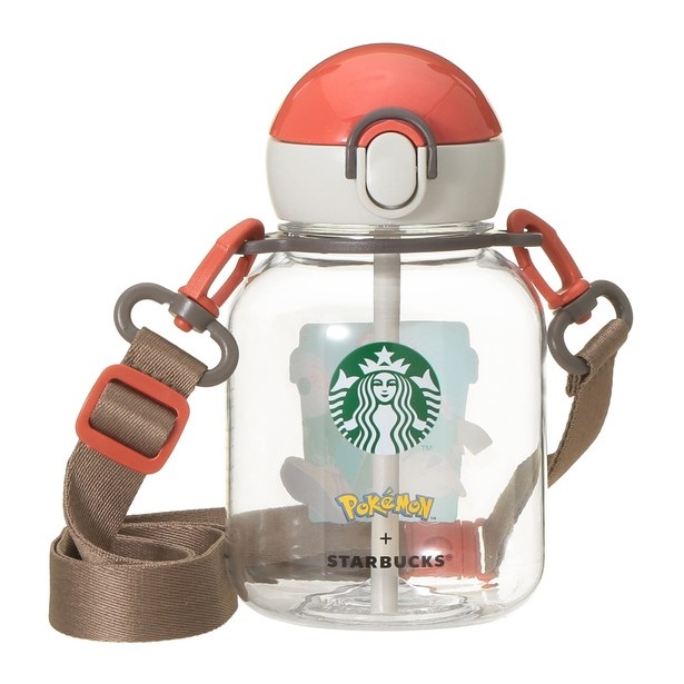「Pokemon + STARBUCKS ストラップ付ストロータンブラー コーヒーアドベンチャー 458ミリリットル」(4800円)