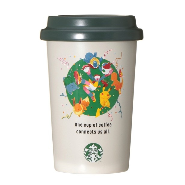コーヒー豆が約100グラム入る「Pokemon + STARBUCKS セラミックキャニスター コーヒーコネクション」(3800円)