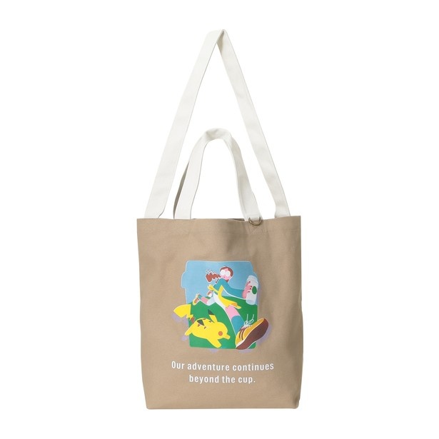 「Pokemon + STARBUCKS トートバッグ コーヒーアドベンチャー」