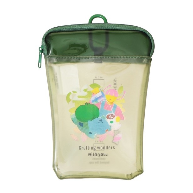 「Pokemon + STARBUCKS カップシェイプ PVCポーチ フシギダネ」(2200円)