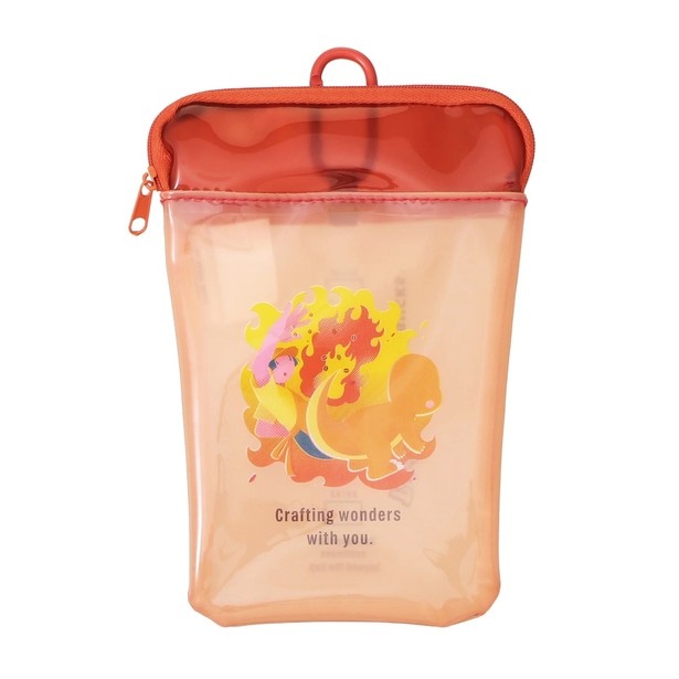 「Pokemon + STARBUCKS カップシェイプ PVCポーチ ヒトカゲ」(2200円)