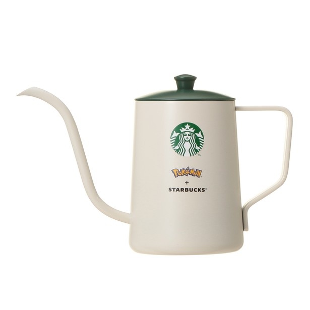 一定の湯量で注ぎやすい「Pokemon + STARBUCKS SSケトル コーヒーコネクション 550ミリリットル」(5800円)
