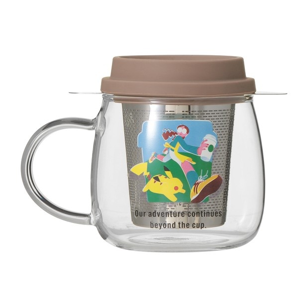 「Pokemon + STARBUCKS SSストレーナー付き耐熱グラスマグ コーヒーアドベンチャー 296ミリリットル」(4400円)