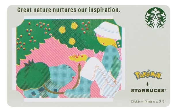 「Pokemon + STARBUCKS スターバックス カード ギフト フシギダネ」