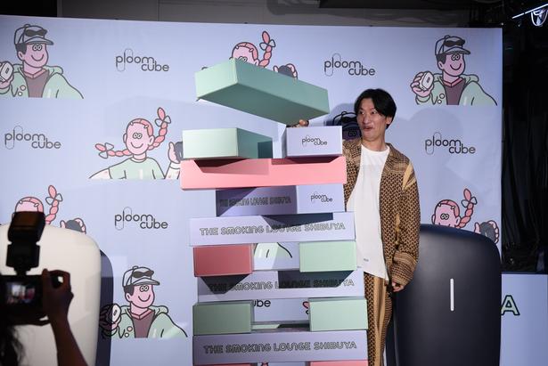 「B!G CUBE TOWER」に挑戦中の山添寛さん