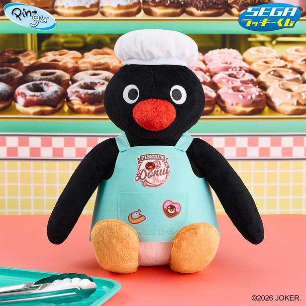 ピングーがドーナツ屋さんを開店！セガ ラッキーくじ第2弾は全28種、10