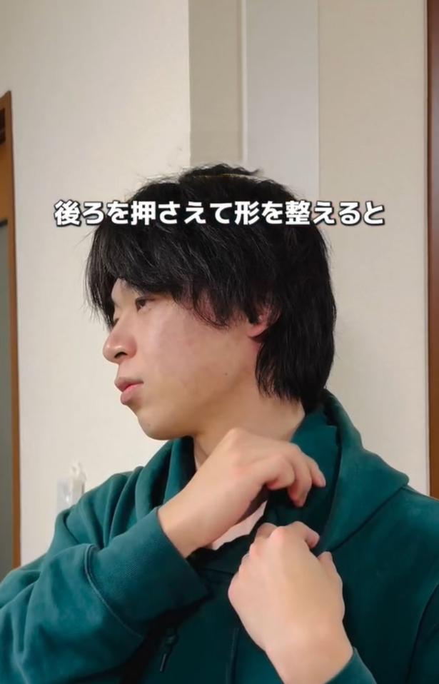 形を整える▶それだけで…（⇒次へ） tumufu_fu_kurashiさんのInstagramより