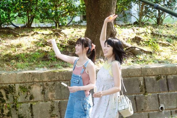 和の妹である櫛引遥と結花を松本穂香と中島瑠菜がみずみずしく演じている