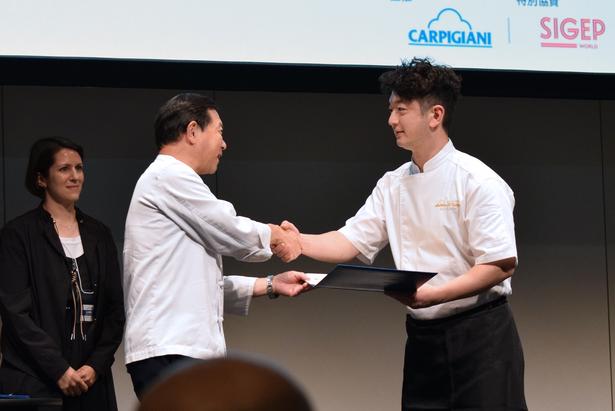 審査員特別賞を受賞した肥田野雄紀さん