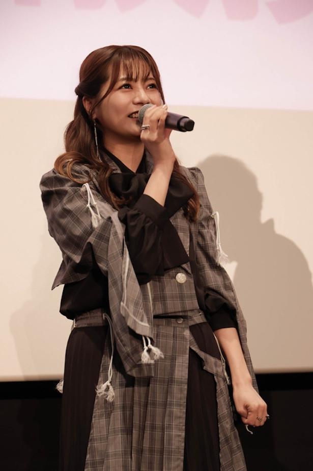 「ガルパン」のイベント初登壇となった明坂聡美は「ガルパンおじさん初めて見ました(笑)」