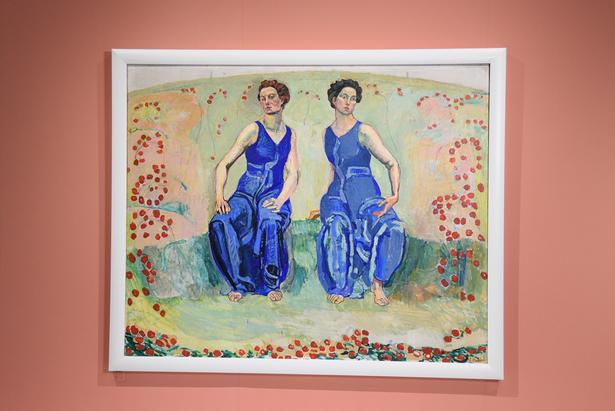 フェルディナント・ホドラー『聖なる時間』1907–1911年頃 シンシナティ美術館 撮影：ソムタム田井