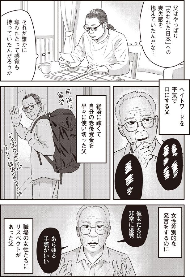   『ネット右翼になった父』作=とあるアラ子／原作=鈴木大介