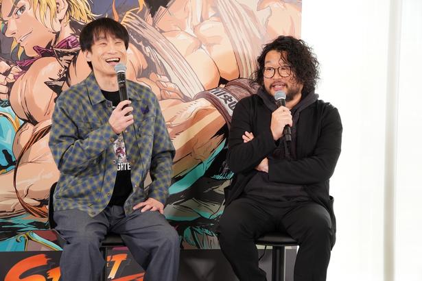 かねて交流があるという2人が息ぴったりにトーク!