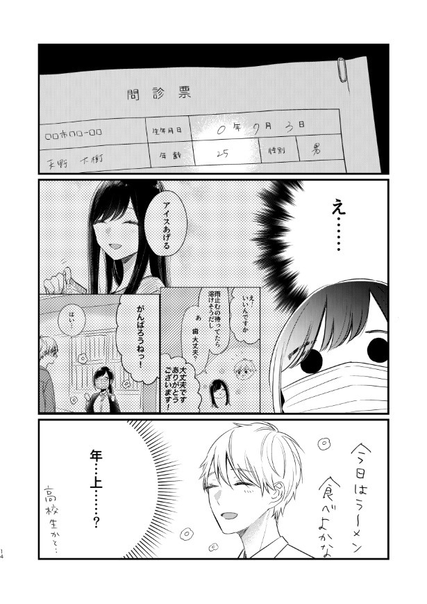 歯医者のお姉さんが気になる_P12 杏乃(@sakana32929)