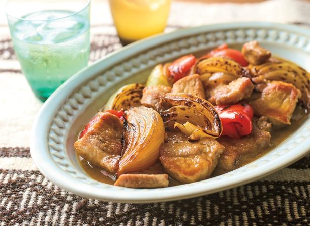 カレー風味にほんのり和テイストを加えて！