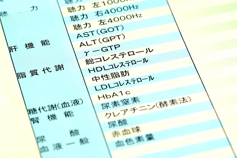 健康診断の検査項目、数値の意味を再確認！（1）