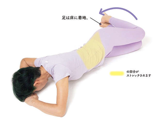 つらい腰痛を予防・改善！座っている時間が長い人にもおすすめのリンパ体操「おなか」編（4）