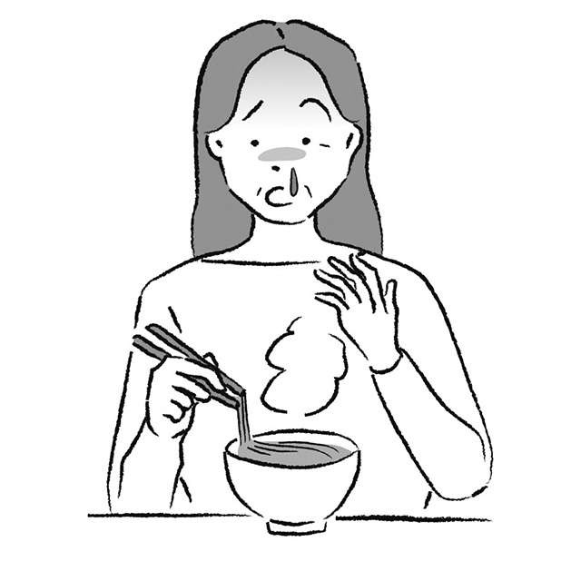 【耳鼻咽喉科の松根先生が指南】熱いものや辛いものを食べると鼻水が止まらないのはどうして？（3）