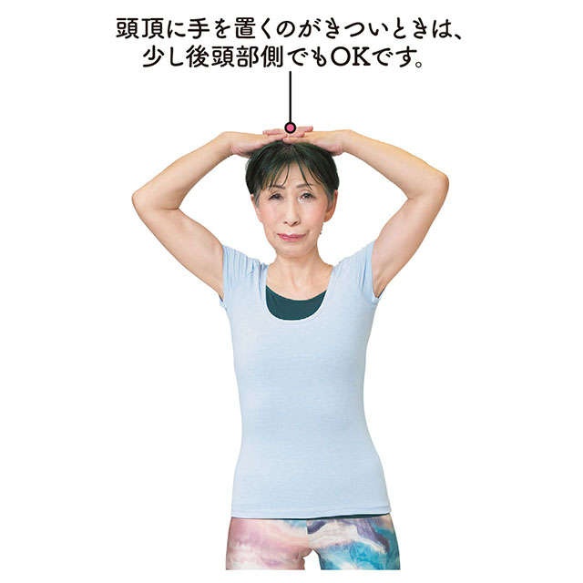 デスクワークが多い人は要注意！ 「リンパ体操」で猫背の予防・解消を【前新マミさんが指南】（3）